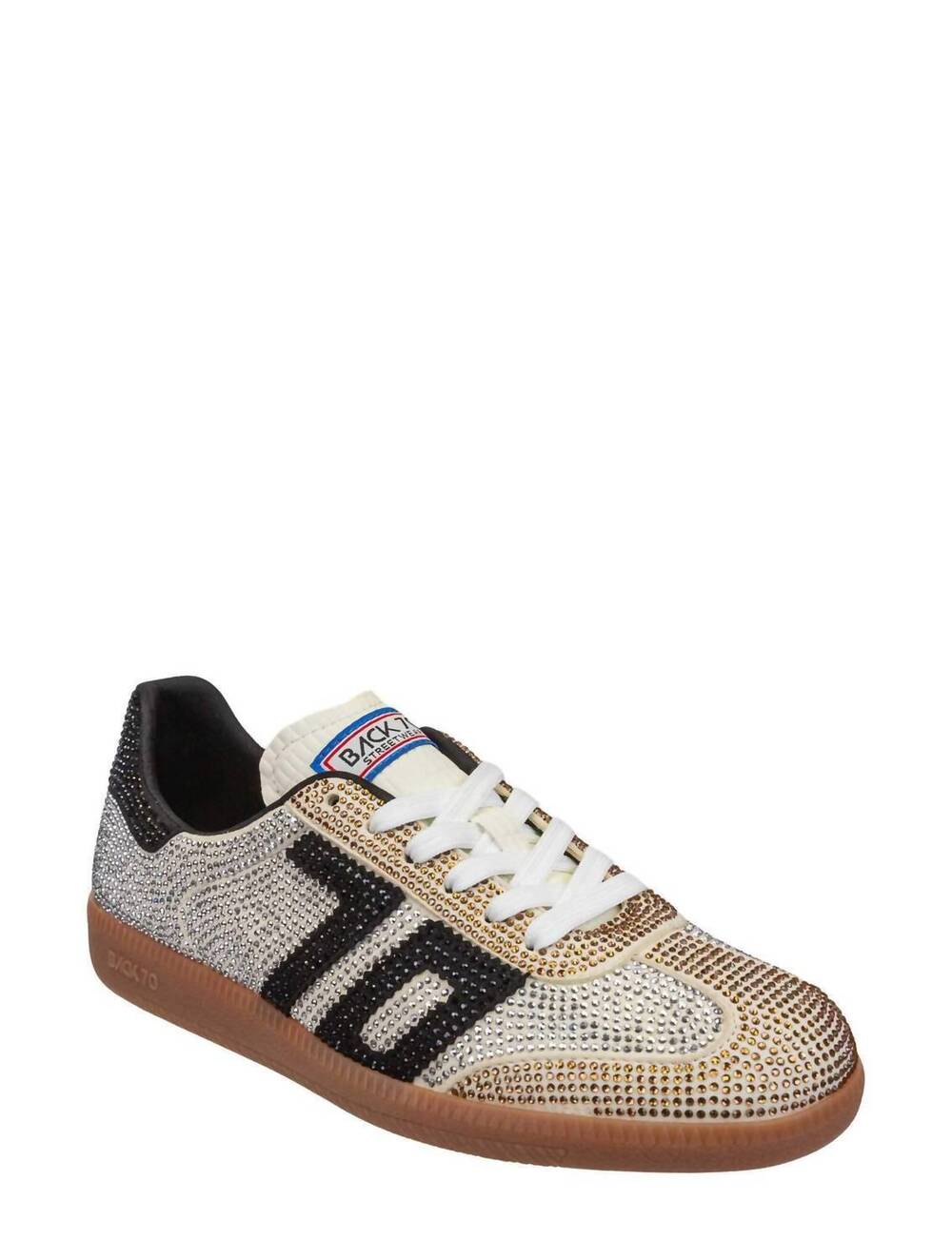 NEW BACK 70 women's sirio sneaker in gold black